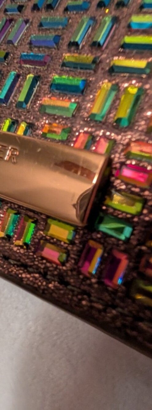 Kurt Geiger London Micro Kensington Crystals Crossbody Bag Rainbow NIB - Picture 5 of 10
